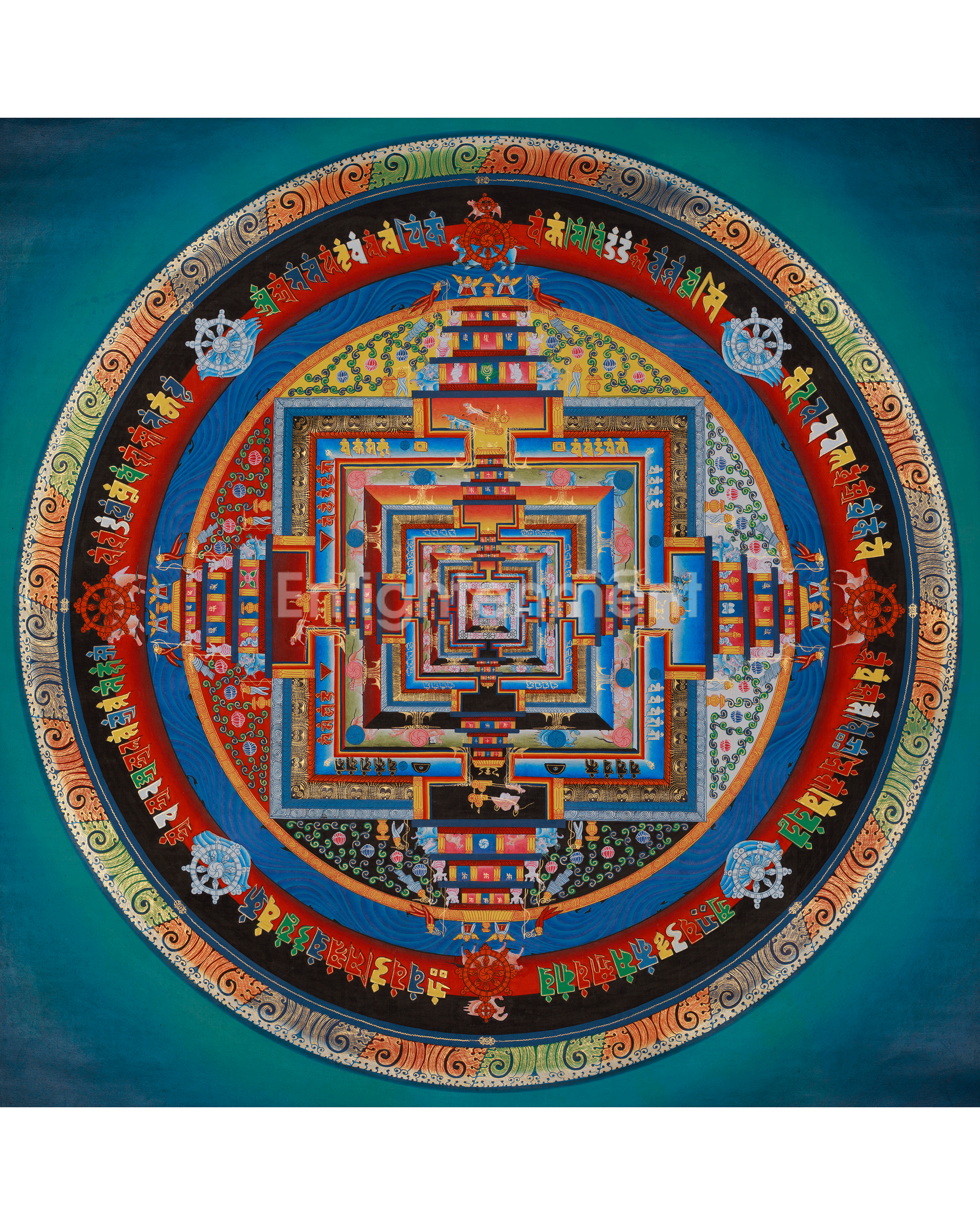 Authentic Kalachakra Mandala Art
