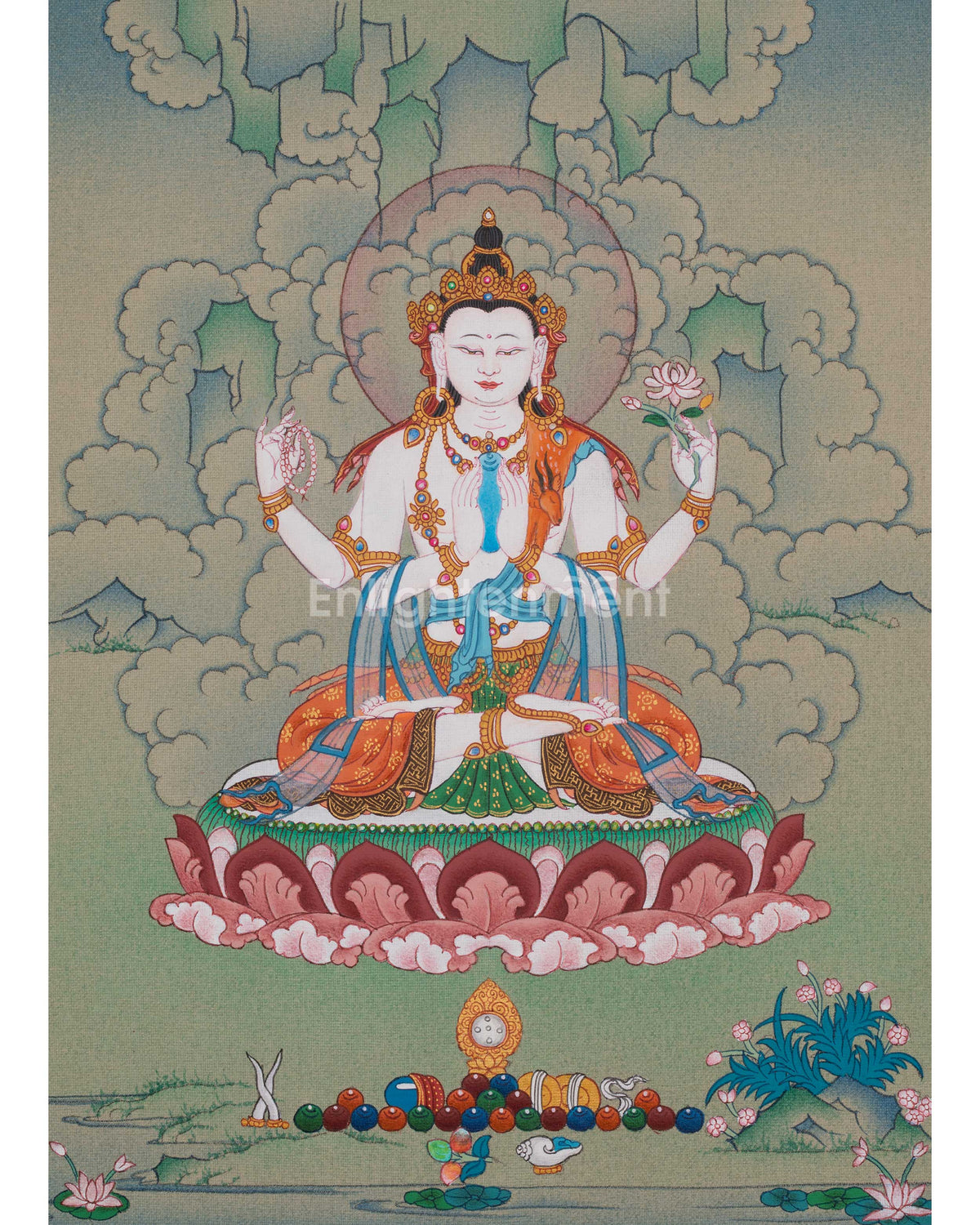 Avalokiteshvara Thangka Art