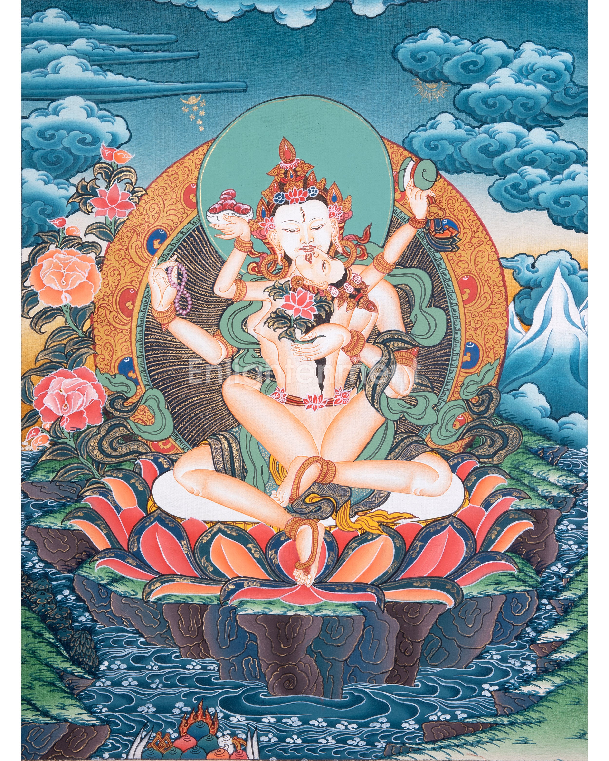 Avalokiteshvara Thangka Painting 