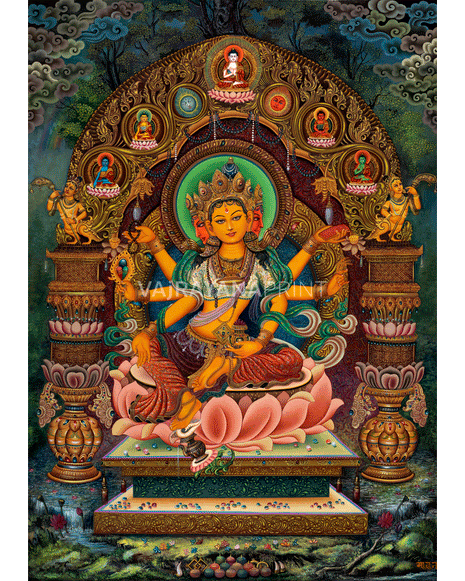 Bashundhara Canvas Print 