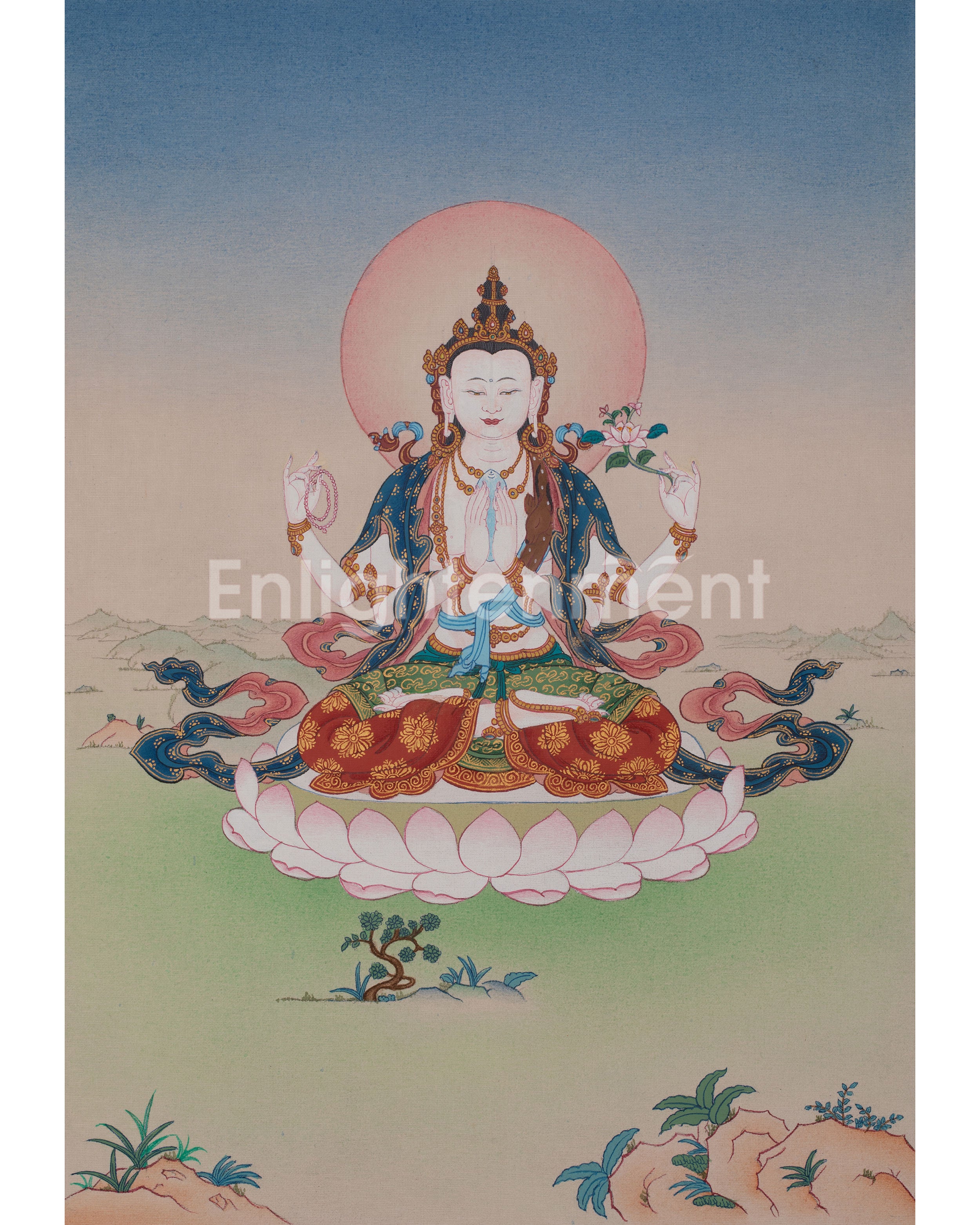 Bodhisattva Chenrezig Artwork