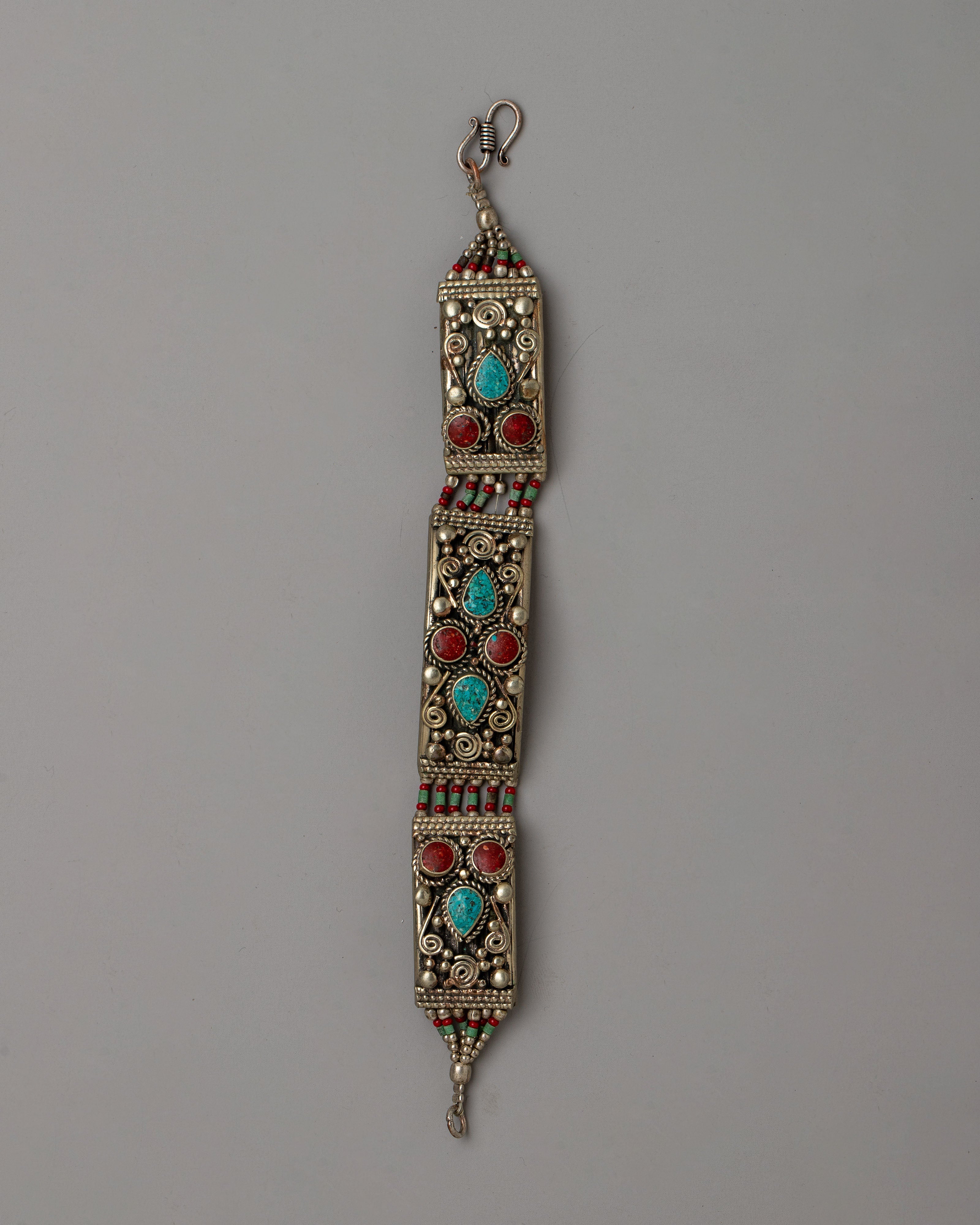 White Metal Bracelet