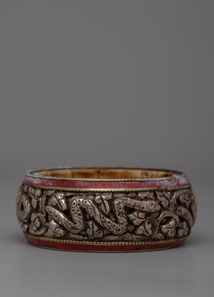 Tibetan Tibet Silver Bangle Bracelet