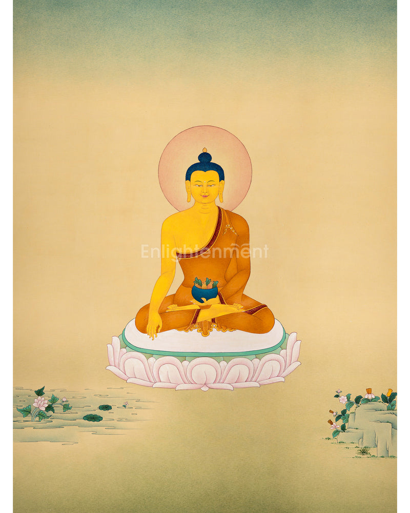 Subtle Art of Buddha Shakyamuni | Stone Colors of Tibet