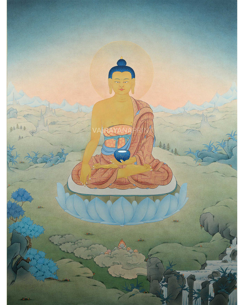 shakyamuni buddha canvas print