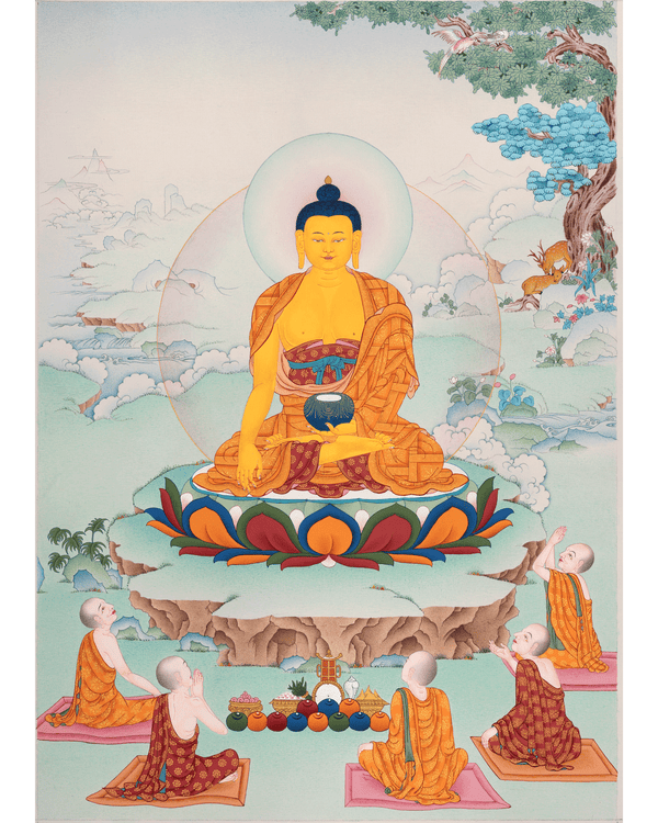 Buddha Shakyamuni Thangka 