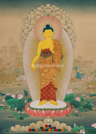 standing buddha shakyamuni
