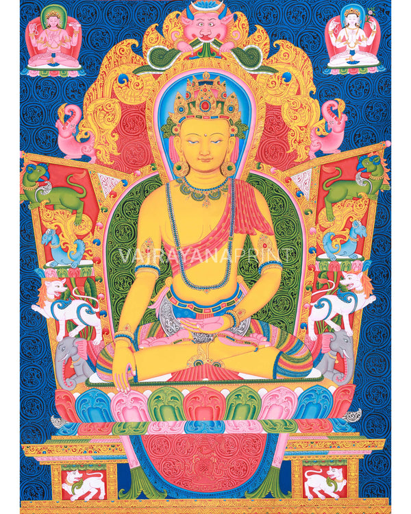 Siddhartha Gautama Thangka Print