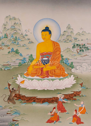Siddhartha Gautama Digital Print Artwork