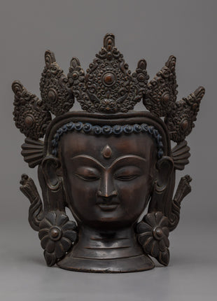 Crown Buddha Head