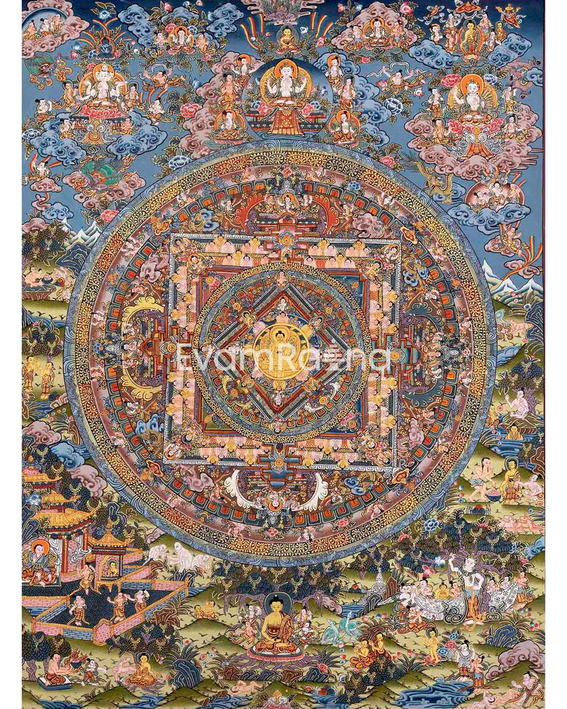 Buddha Mandala Thangka