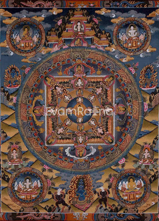 Vintage Buddha Mandala