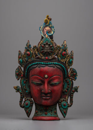 Wall Hanging Buddha Head