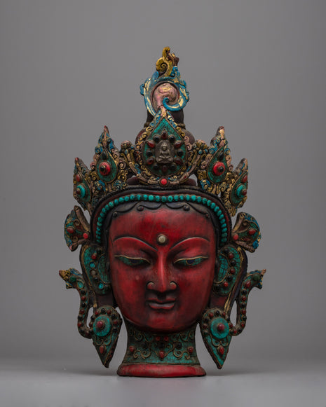 Wall Hanging Buddha Head