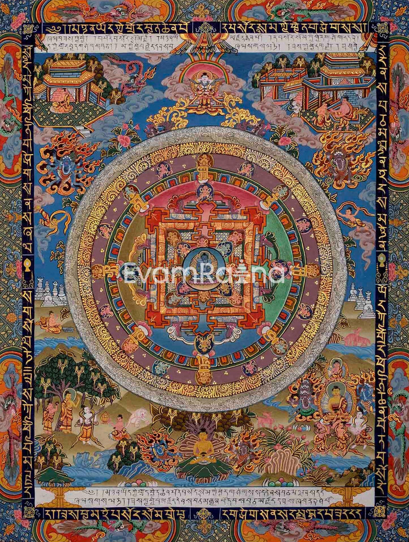 Buddha Shakti Mandala Thangka