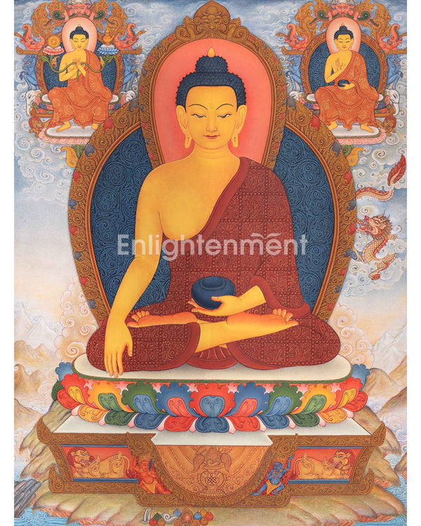 Traditional Buddha Shakyamuni Thangka