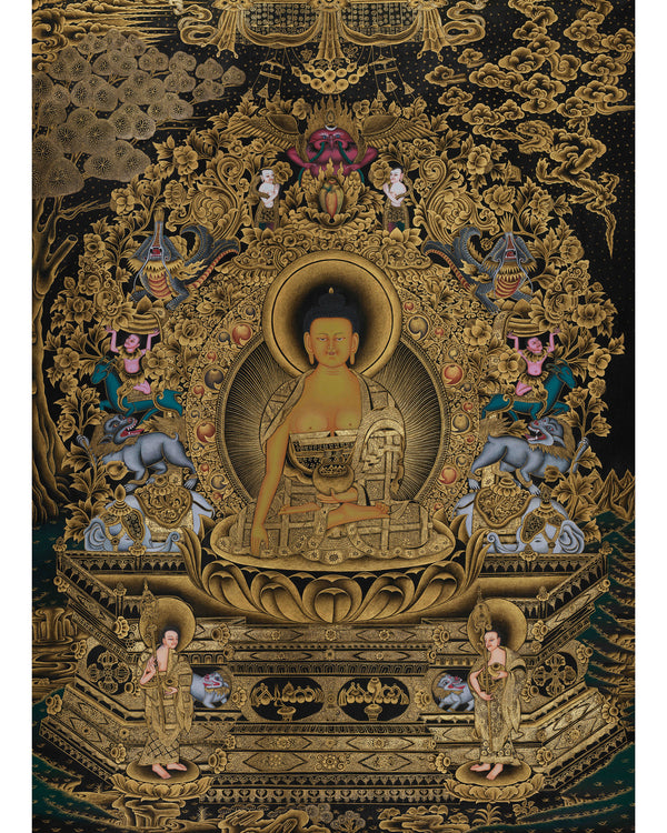 Buddha Gold Thangka