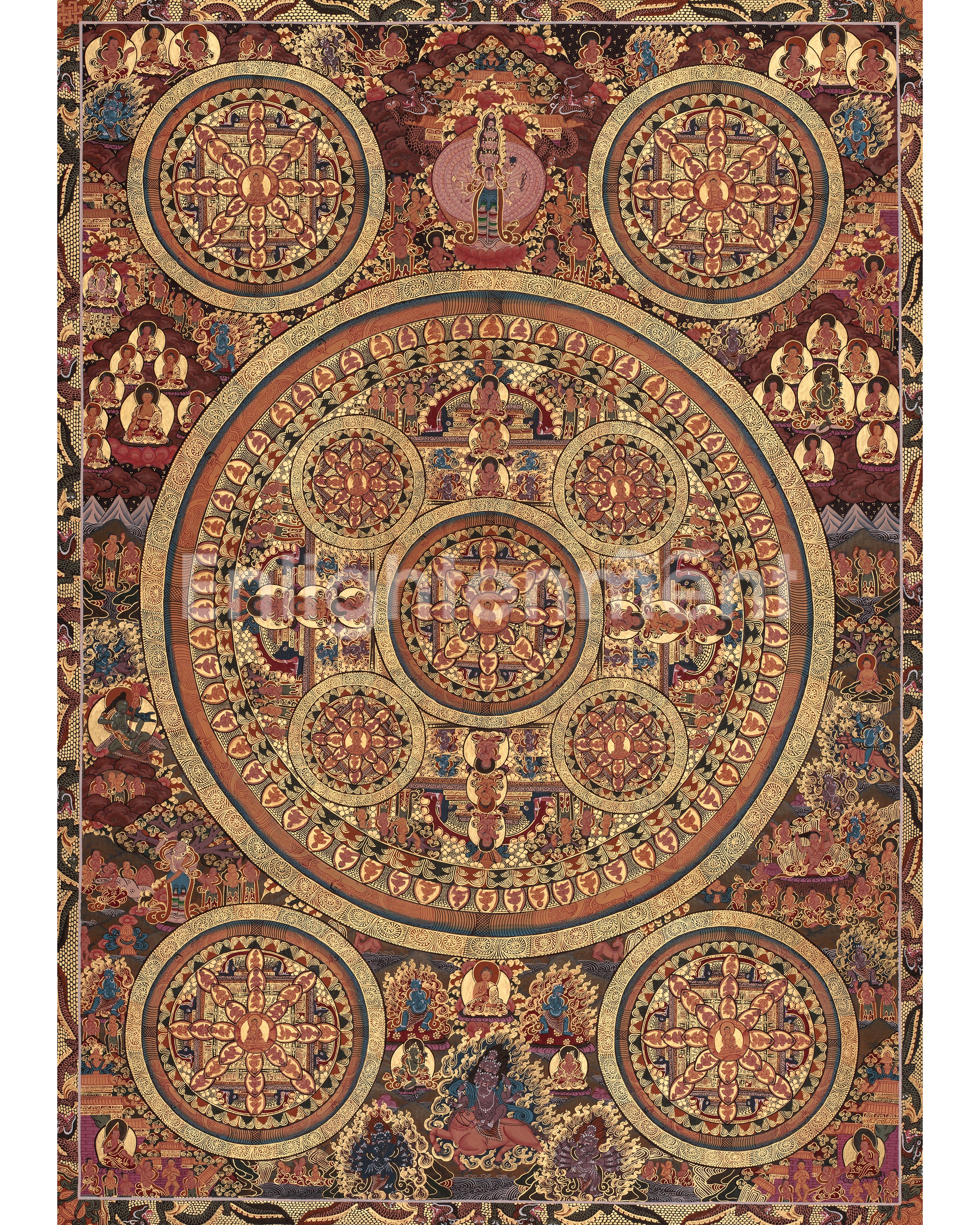 Buddha Mandala Himalayan Art