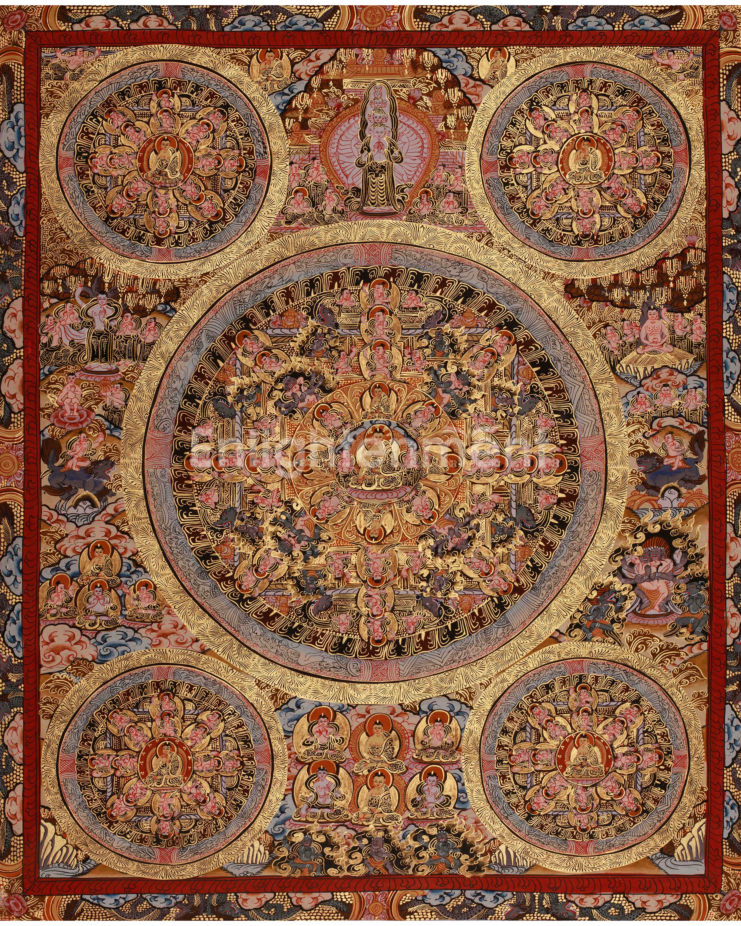 Buddha Mandala Sacred Artwork