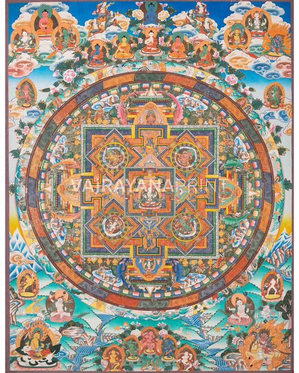 Buddhist Mandala Print