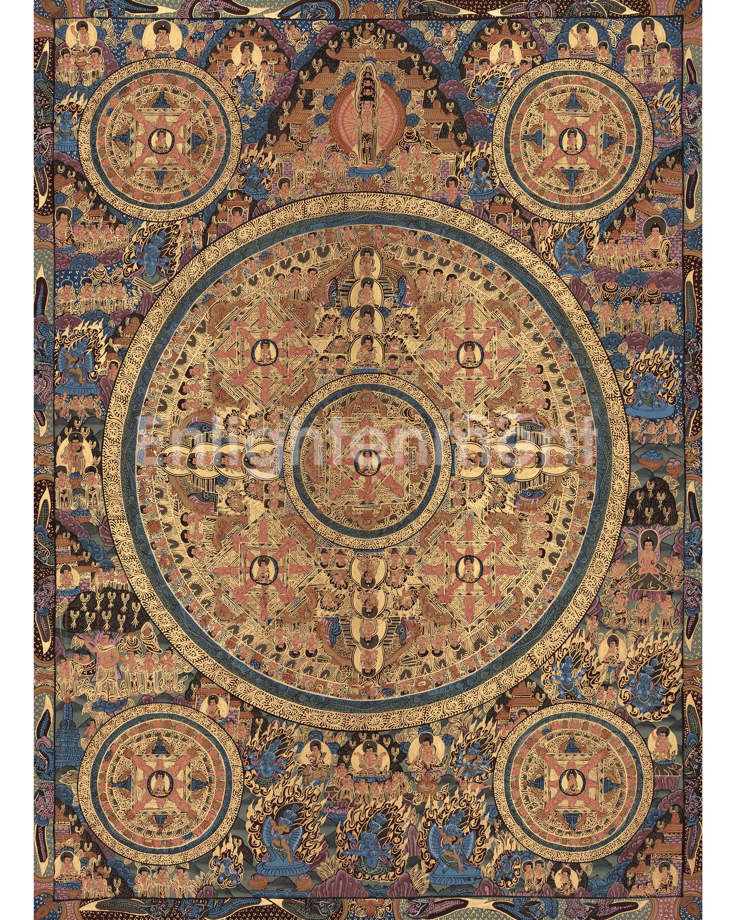  Buddhist Buddha Mandala Art