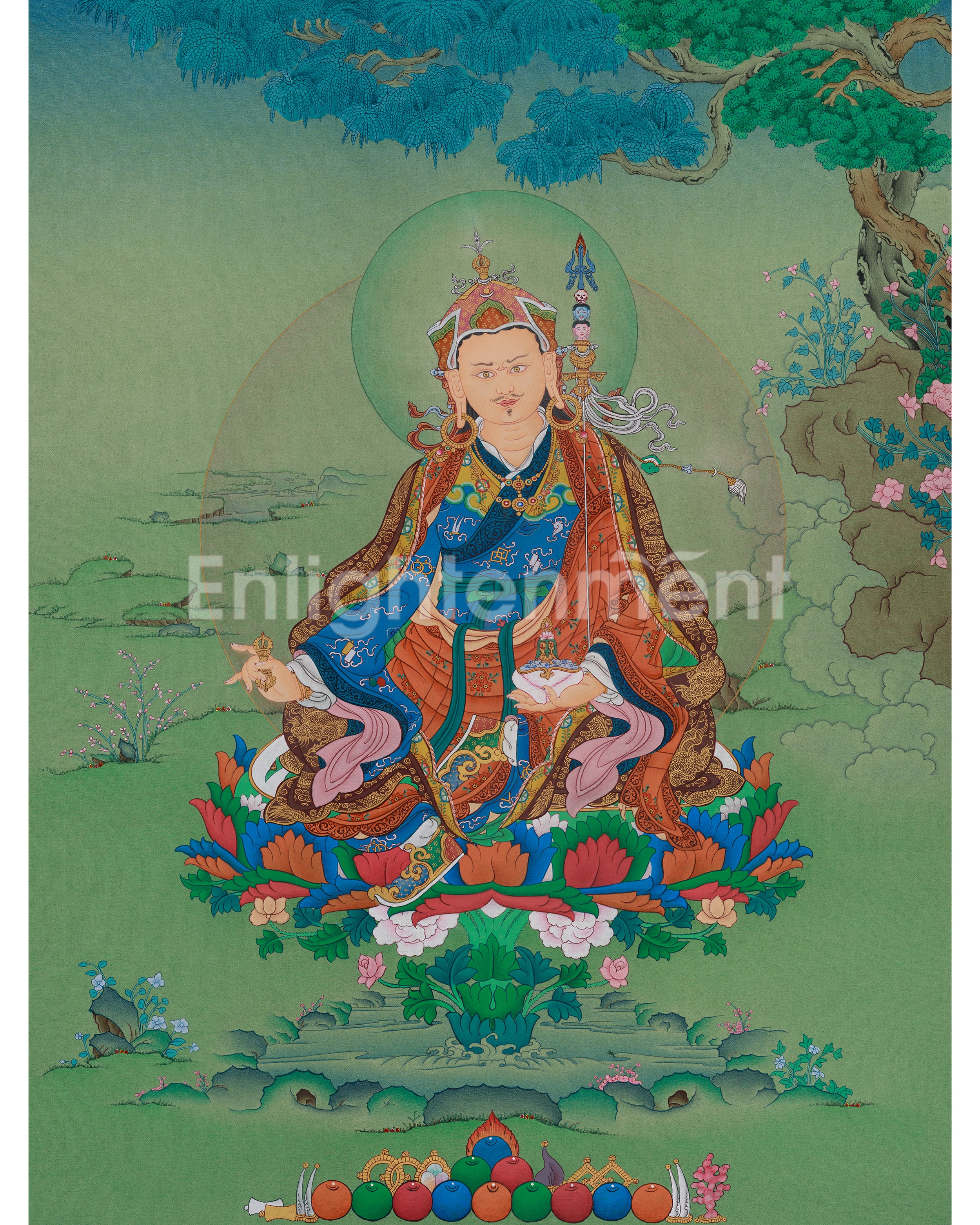 Buddhist Guru Rinpoche Artwork