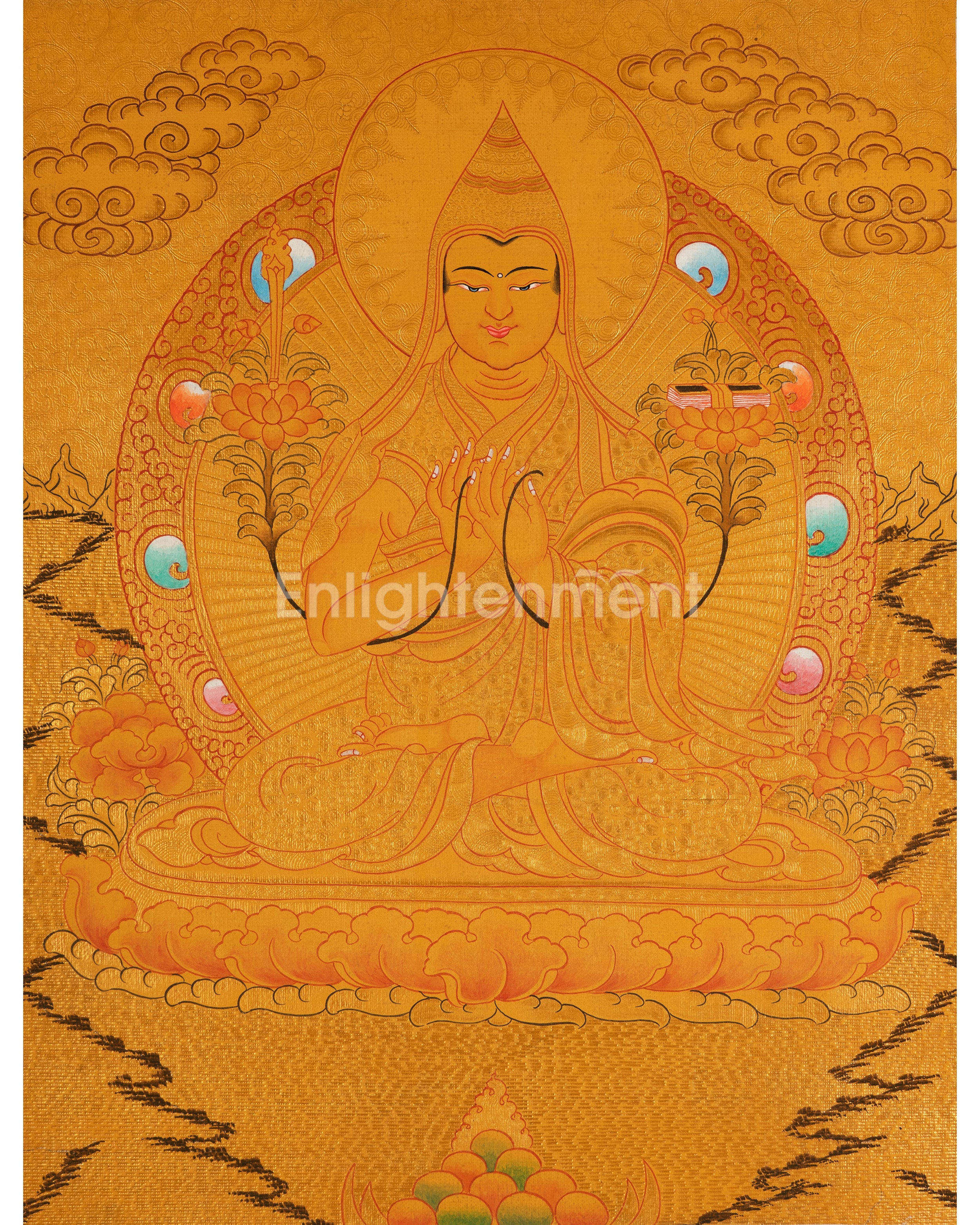 Tsongkhapa Thangka