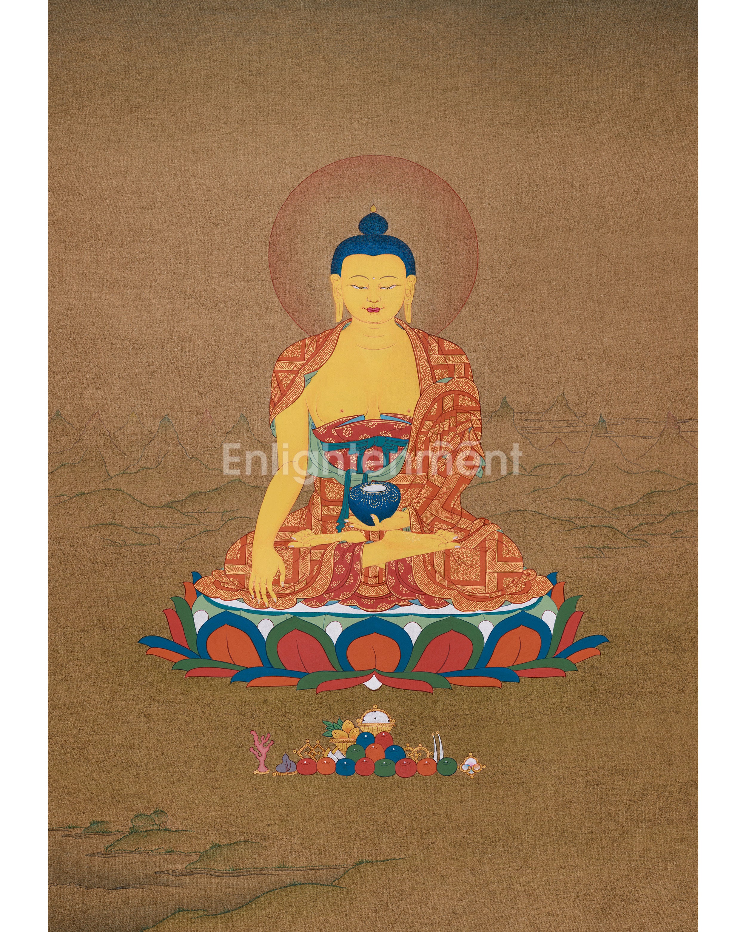Buddhist Sacred Art of Shakyamuni