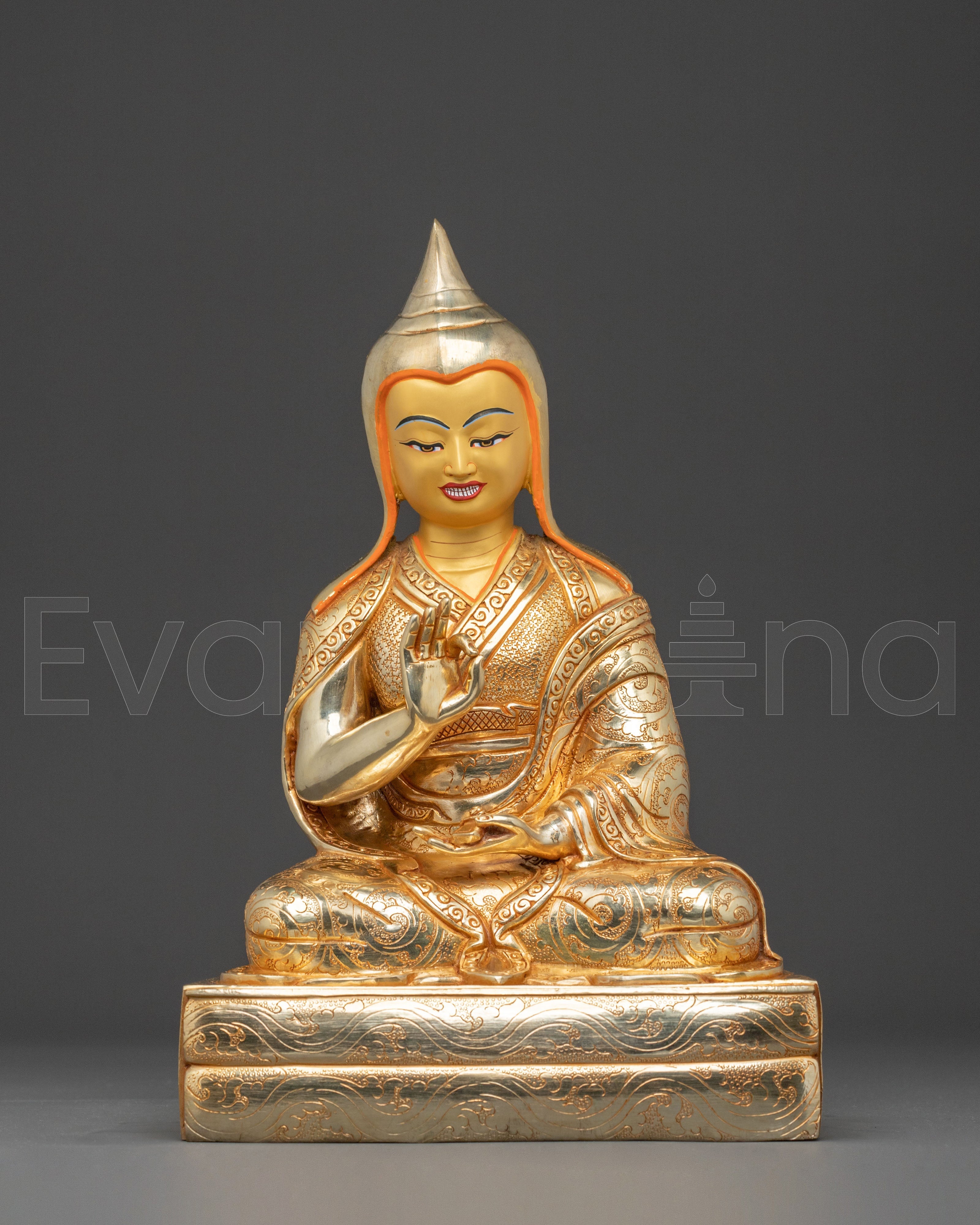 Buddhist Scholar Santaraksita Statue 