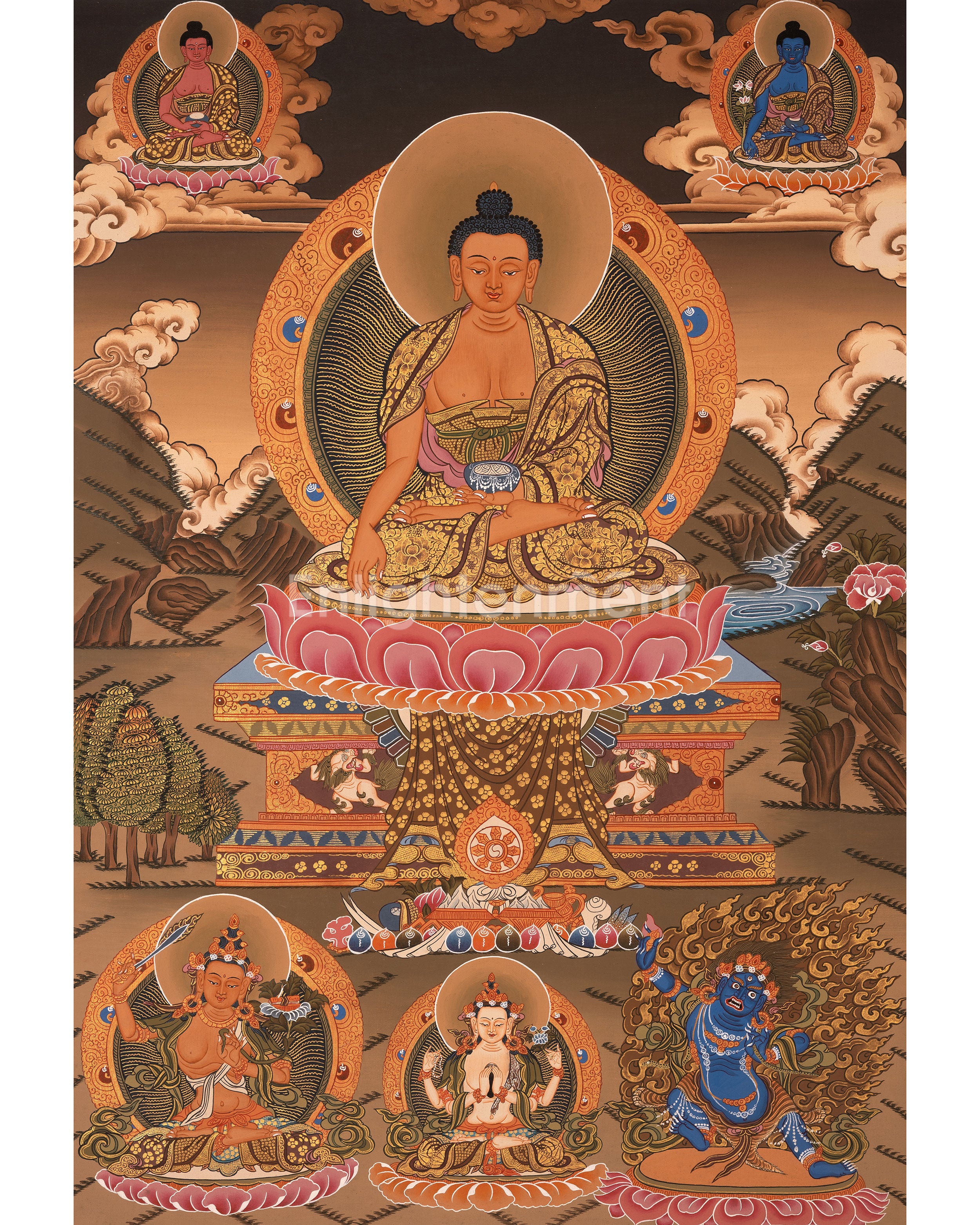 Buddhist Shakyamuni Buddha 