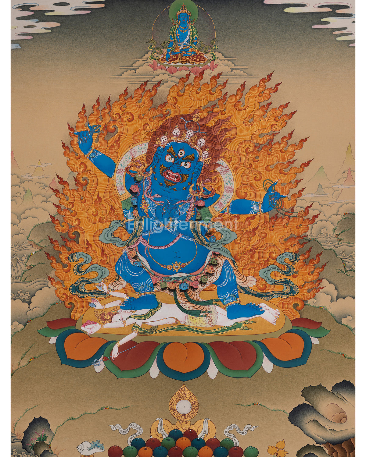 Butadamara Buddhist Thangka 