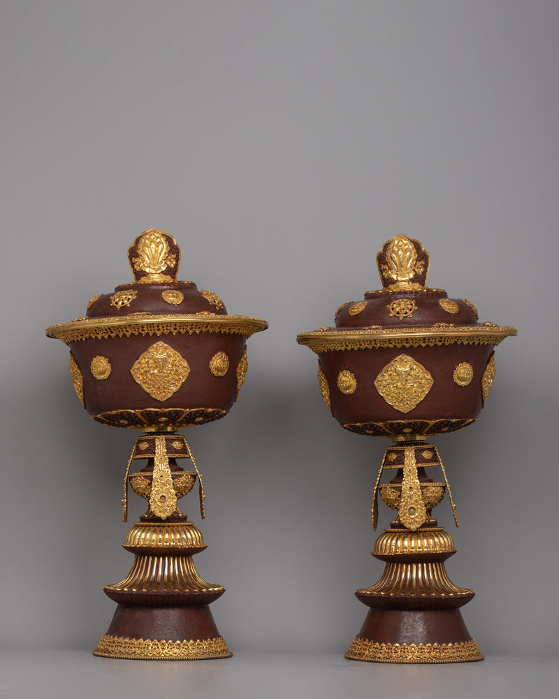 tibettan butter lamps