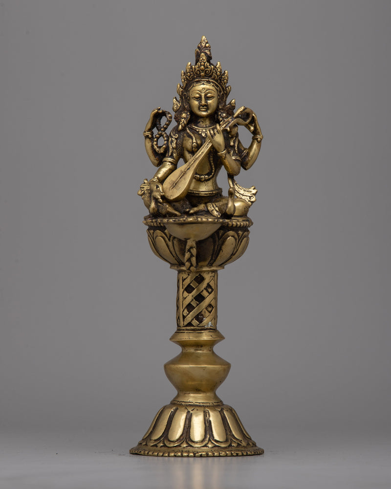 Saraswati Oil Lamp