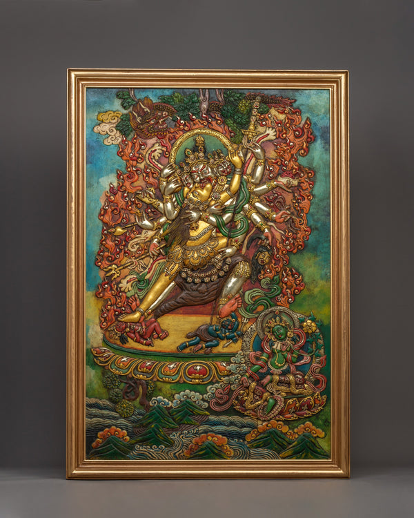 Chakrasamvara Wall Hanging Thanka