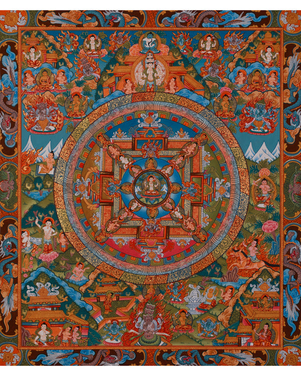 Chenrezig Avalokiteshvara Mandala