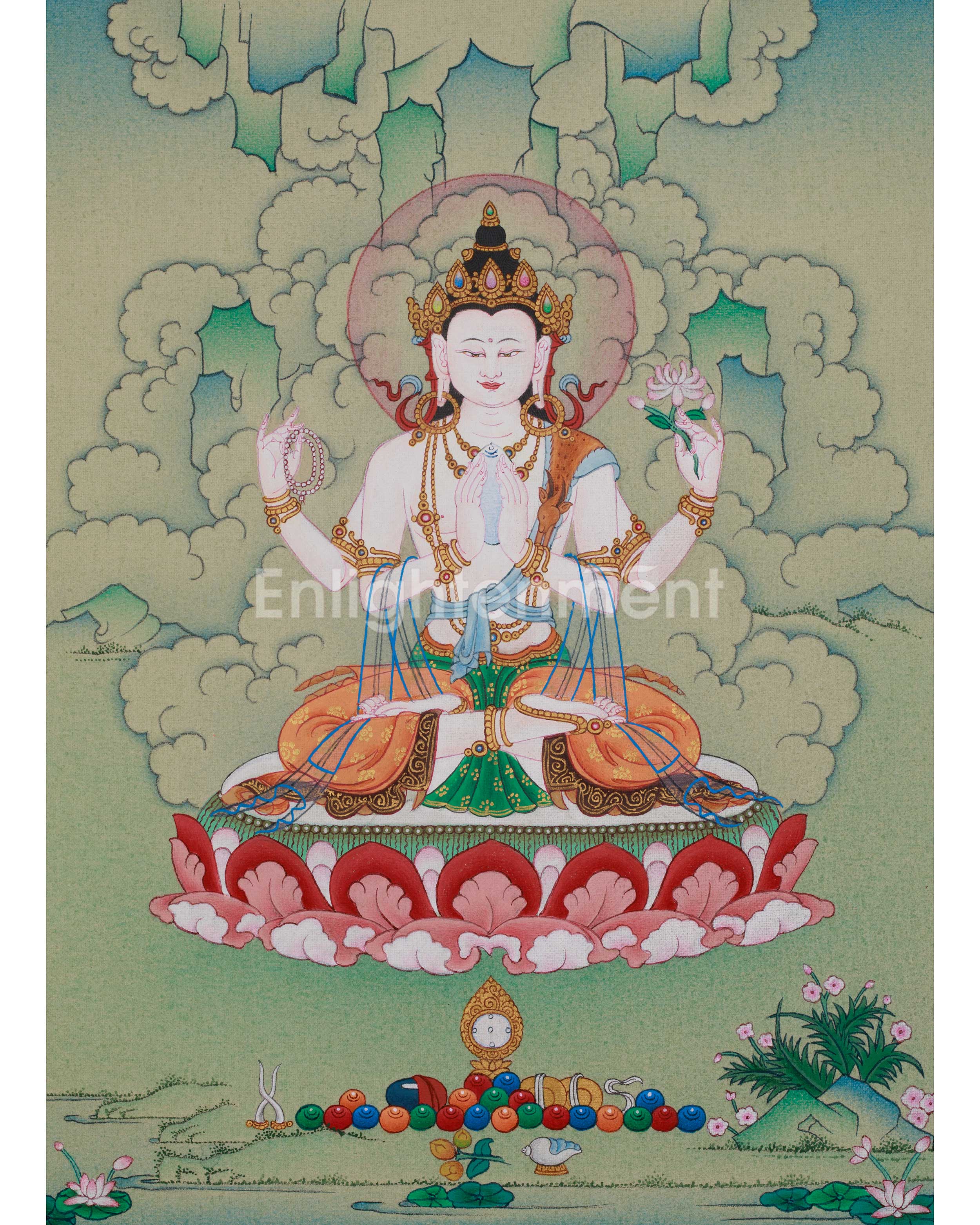 Chenrezig Buddhist Artwork 