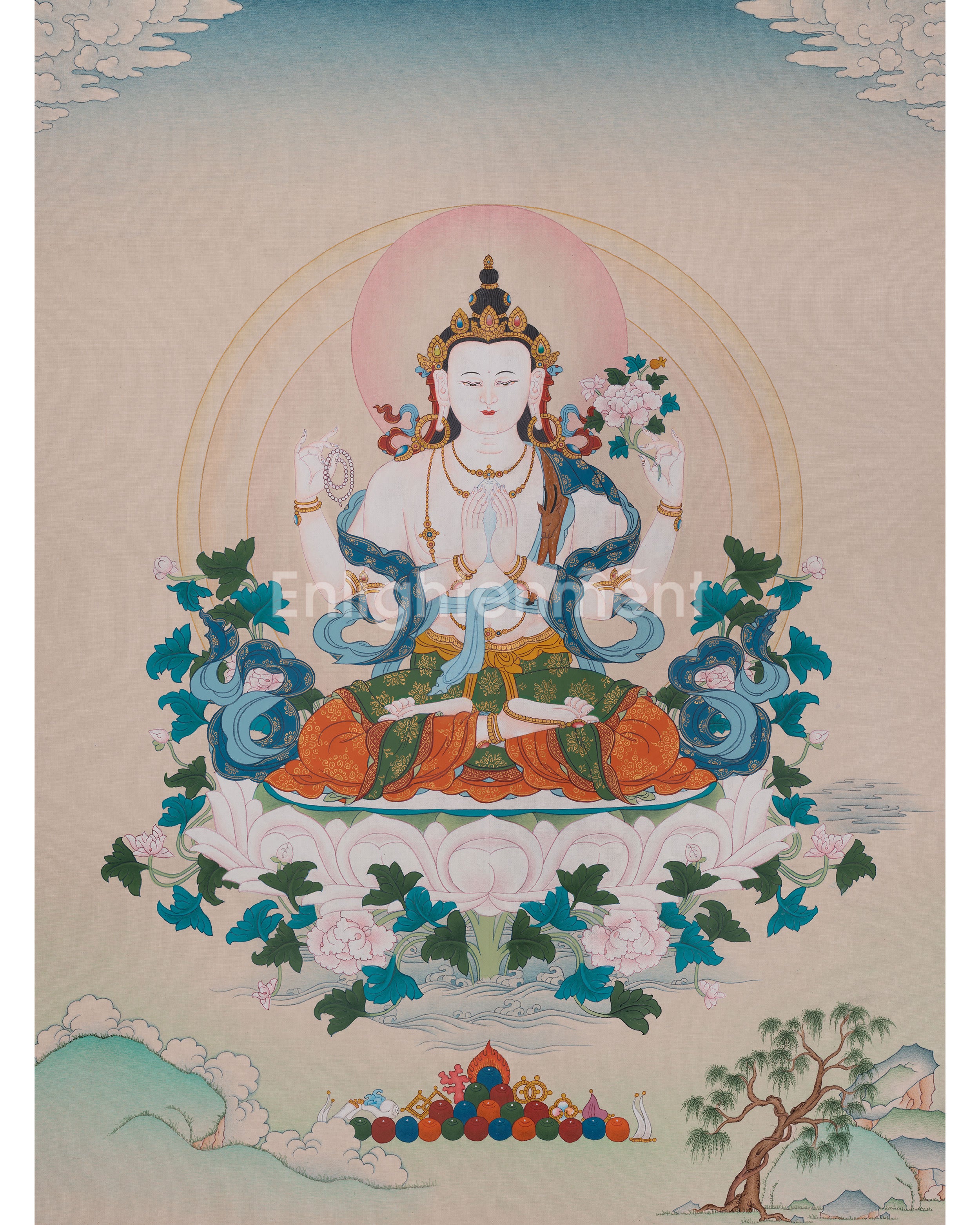 Chenrezig Himalayan Artwork