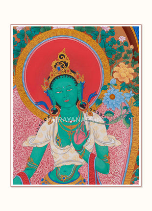 Compassionate Goddess Green Tara