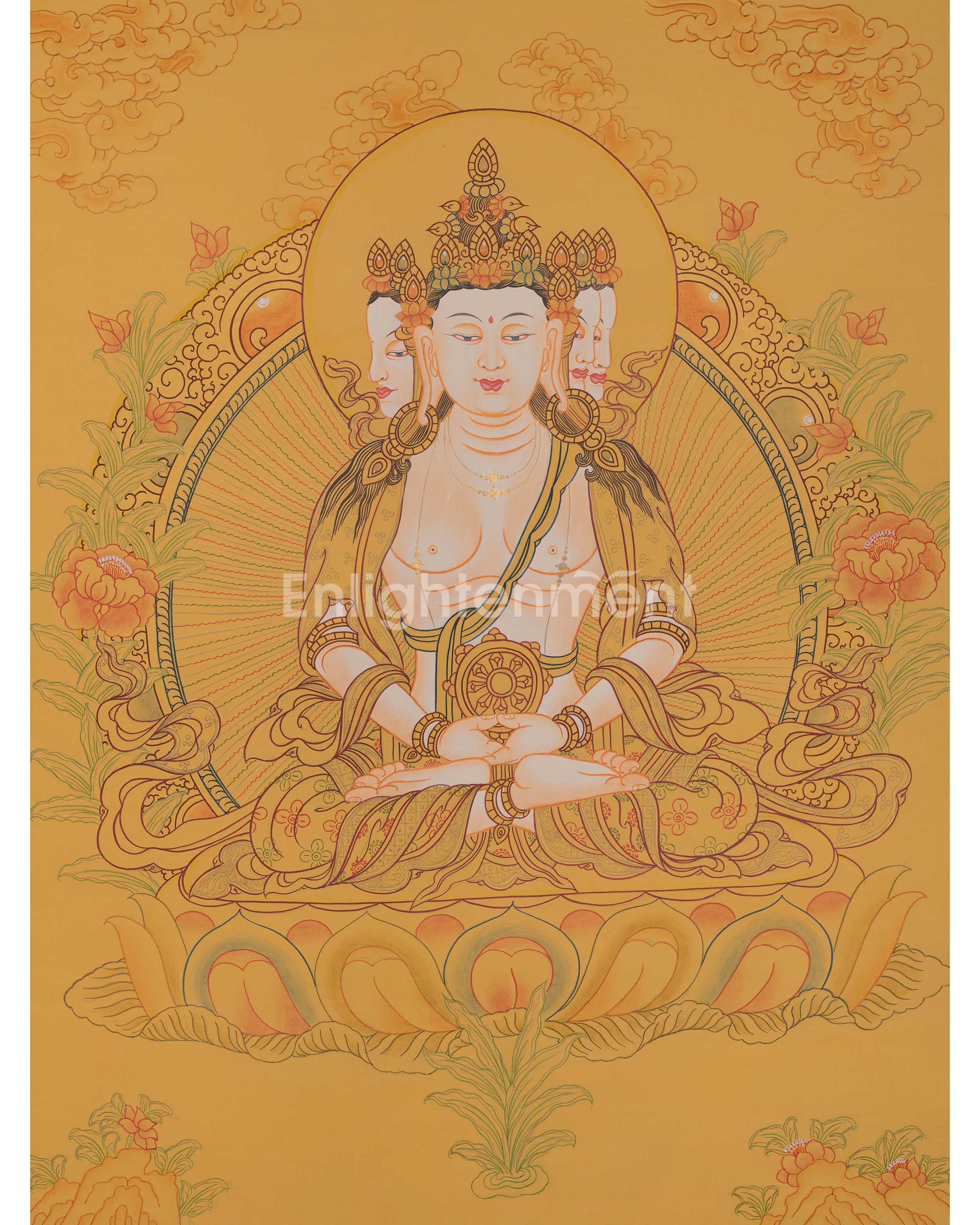 Cosmic Buddha Vairocana 