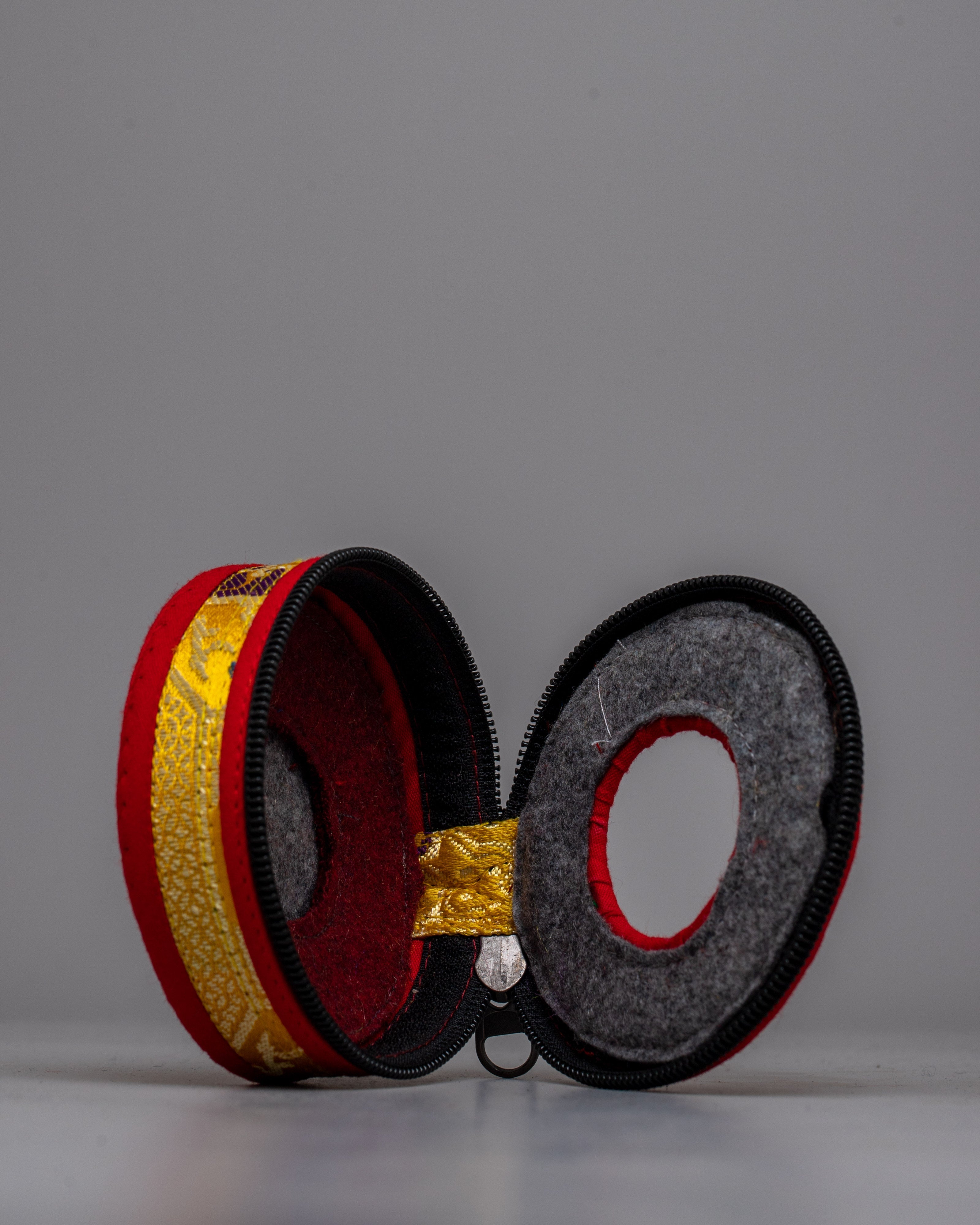 Tingsha Bell Case | Handcrafted Pouch for Ritual Cymbals