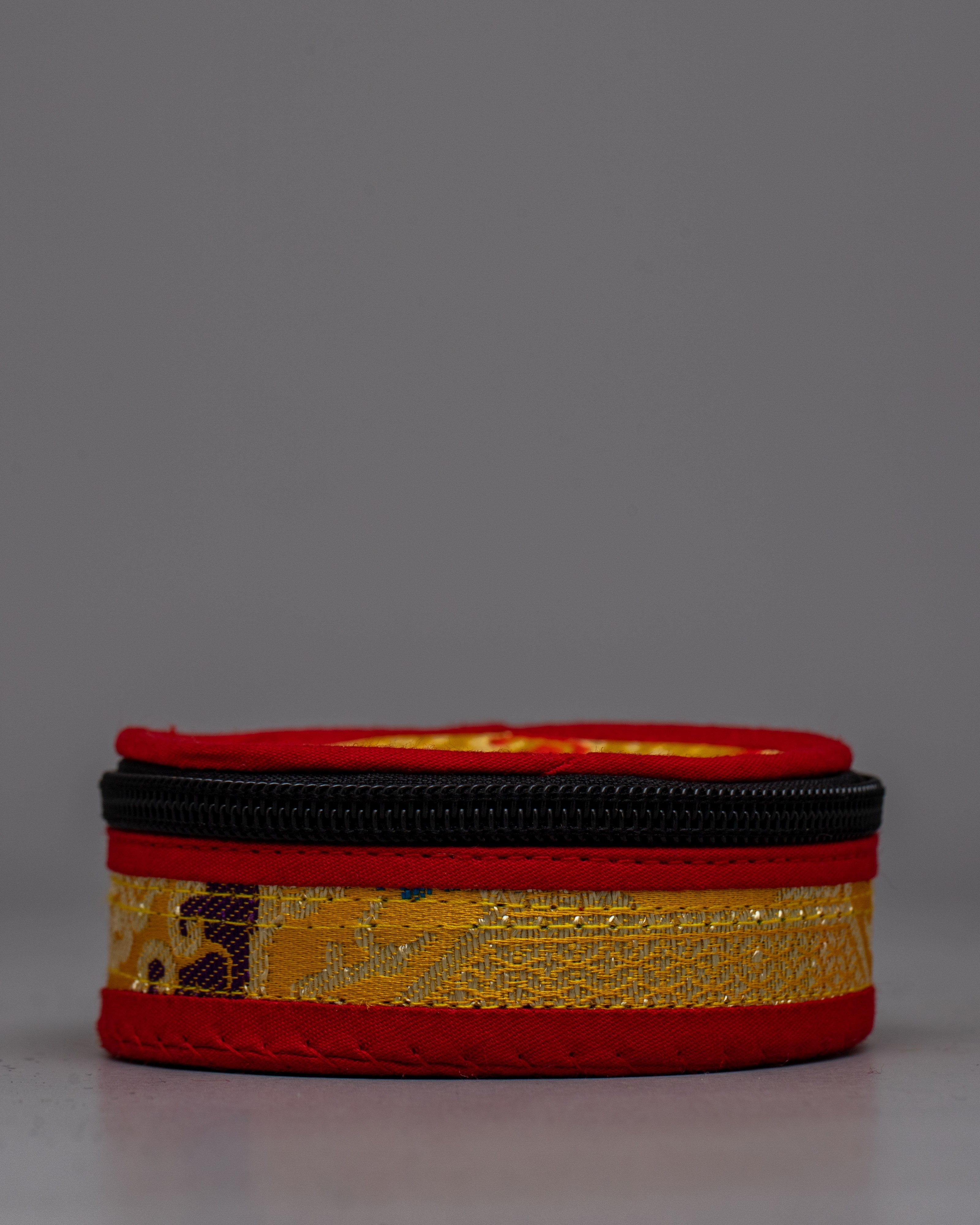 Tingsha Bell Case | Handcrafted Pouch for Ritual Cymbals