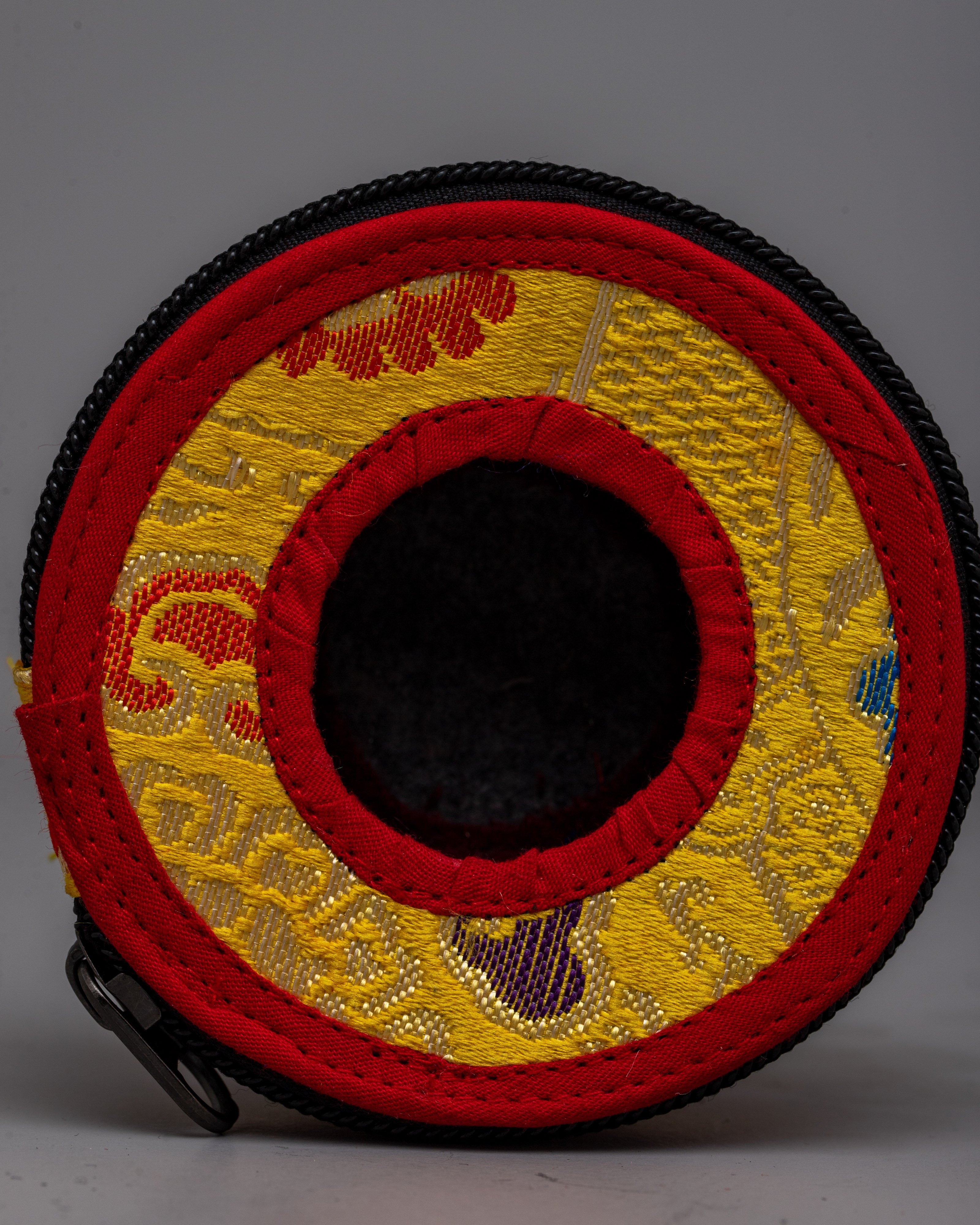 Tingsha Bell Case | Handcrafted Pouch for Ritual Cymbals