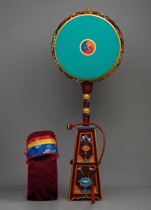 Wooden Dhyangro Drum 
