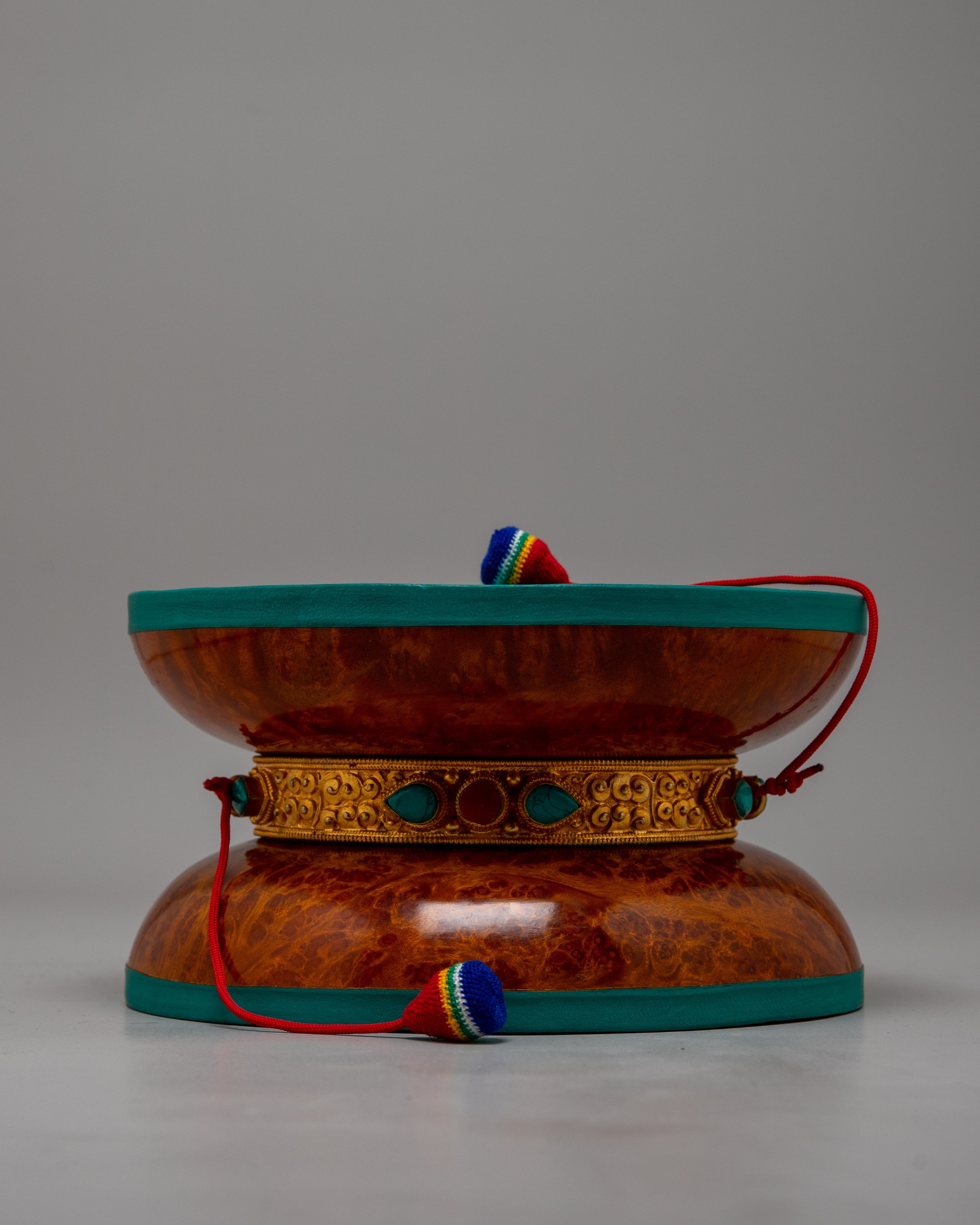 Tibetan Chod Damaru | Sacred Ritual Drum for Spiritual Practices and M