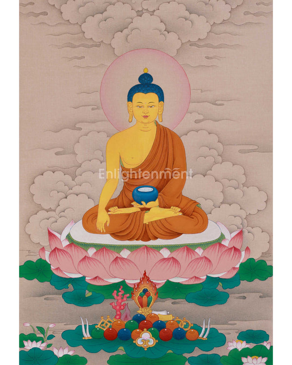 Dharma Teacher Shakyamuni Buddha Thangka