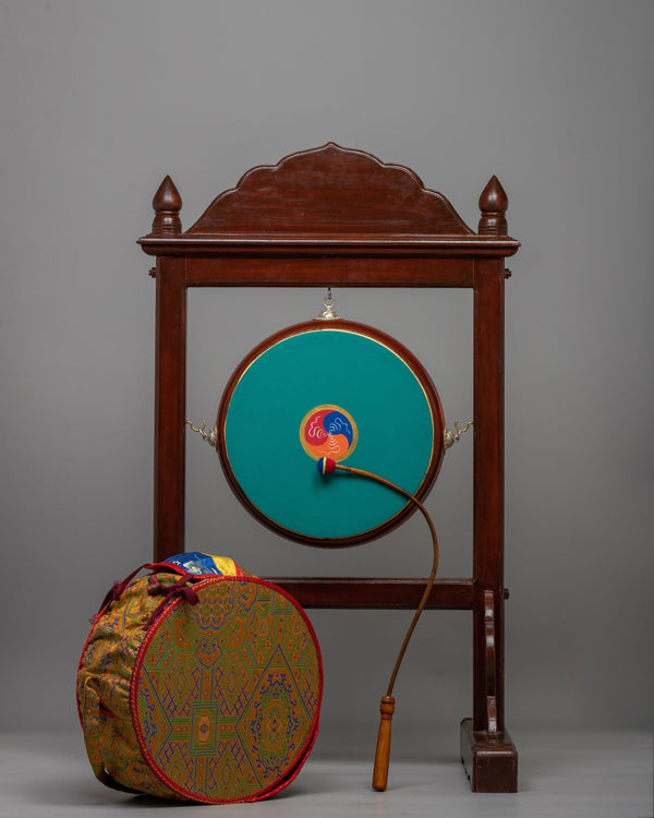 Tibetan Drum Stand