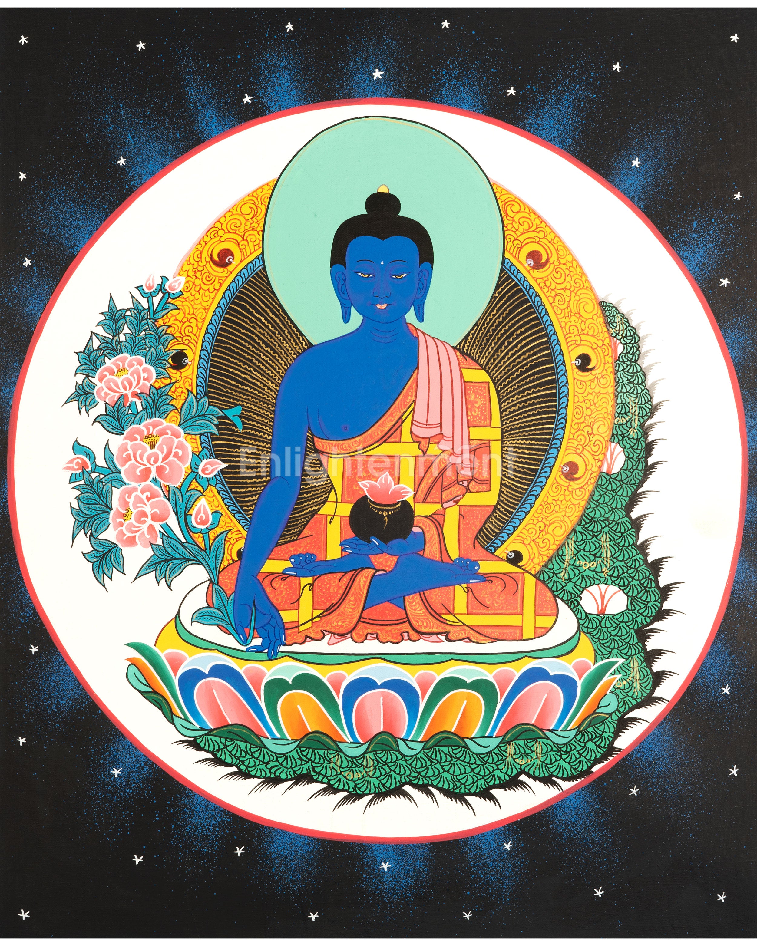 Bhaisajyaguru Thangka