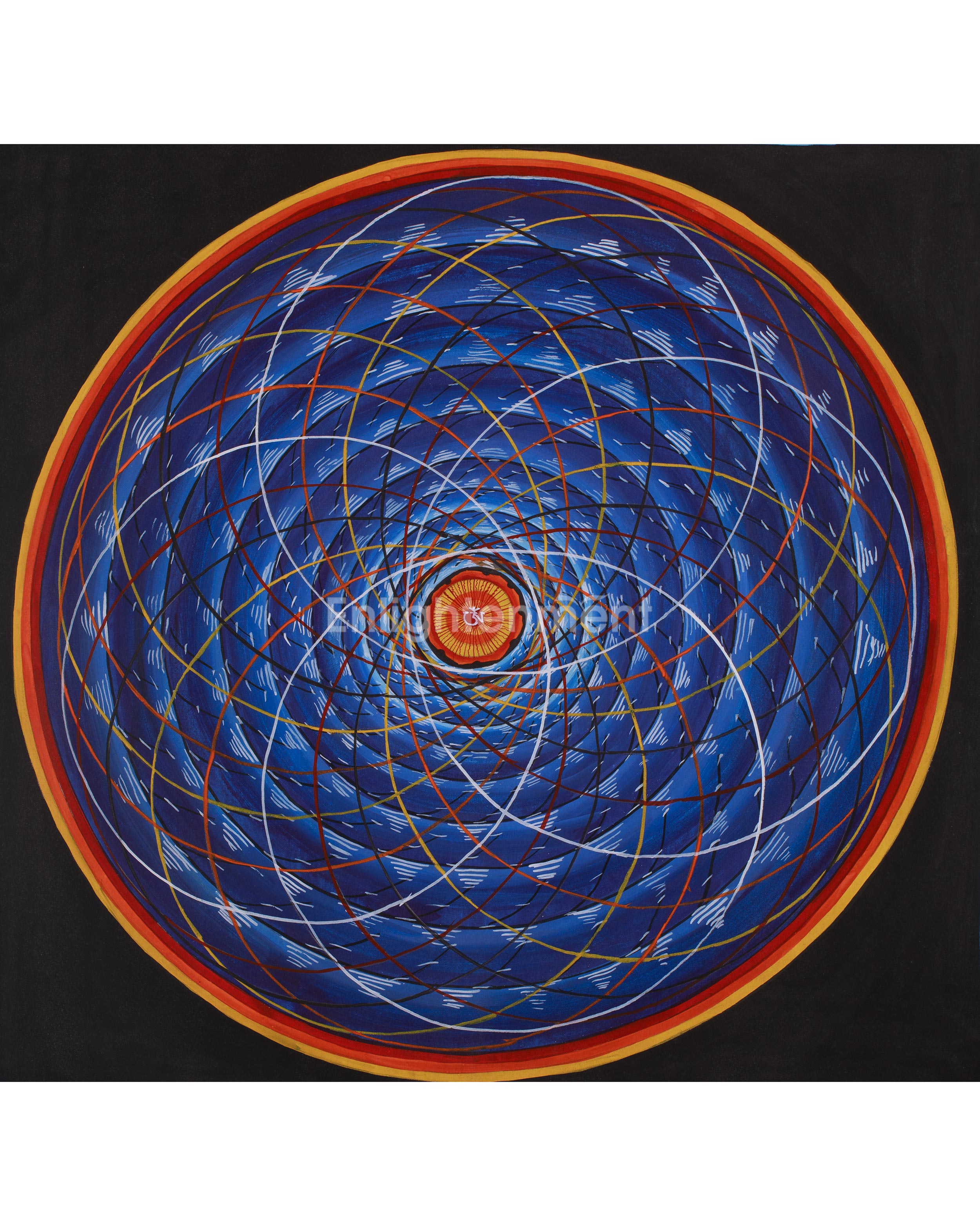 Divine Buddhist Mantra Mandala 