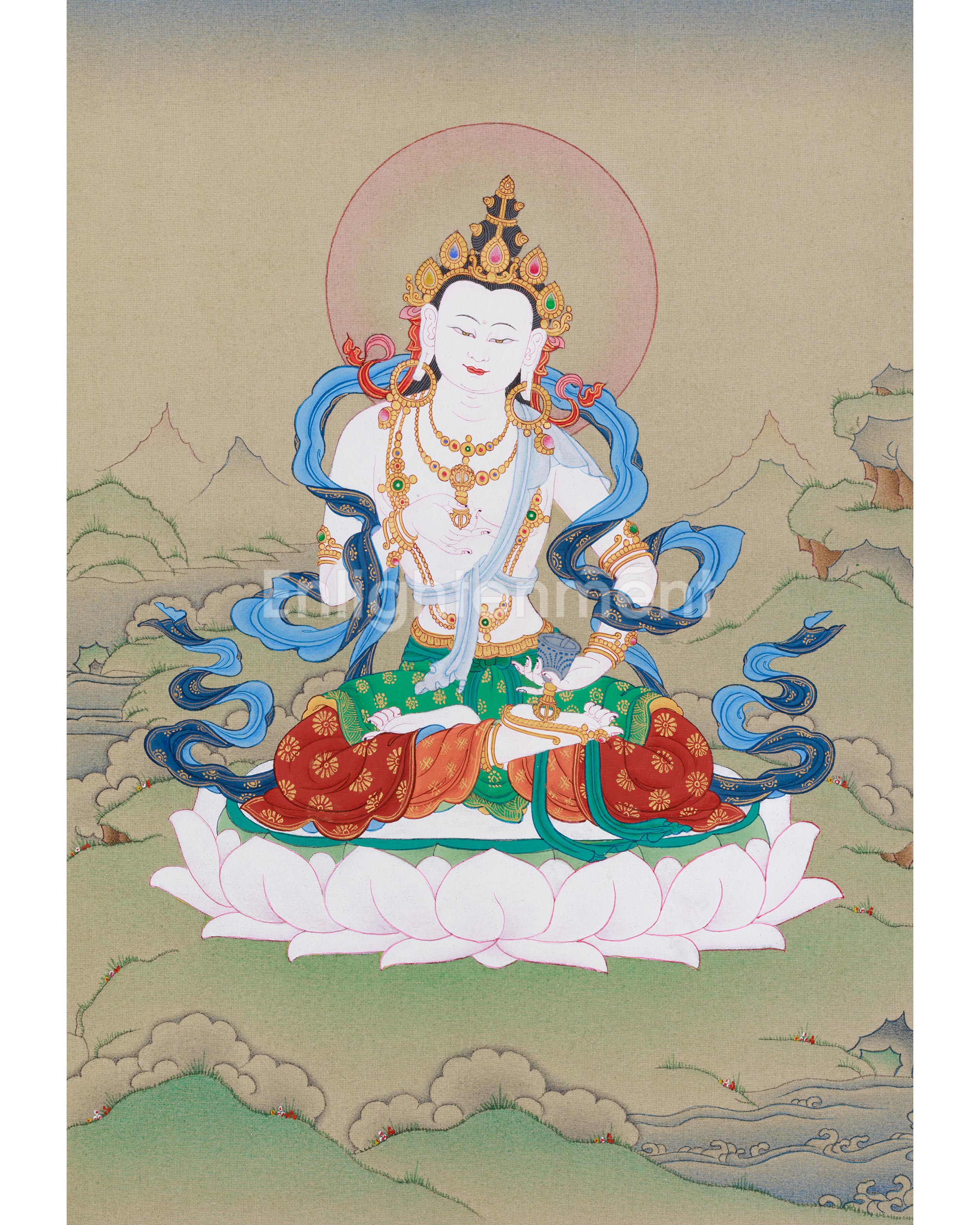 Divine Purifier Deity Vajrasattva Thangka 