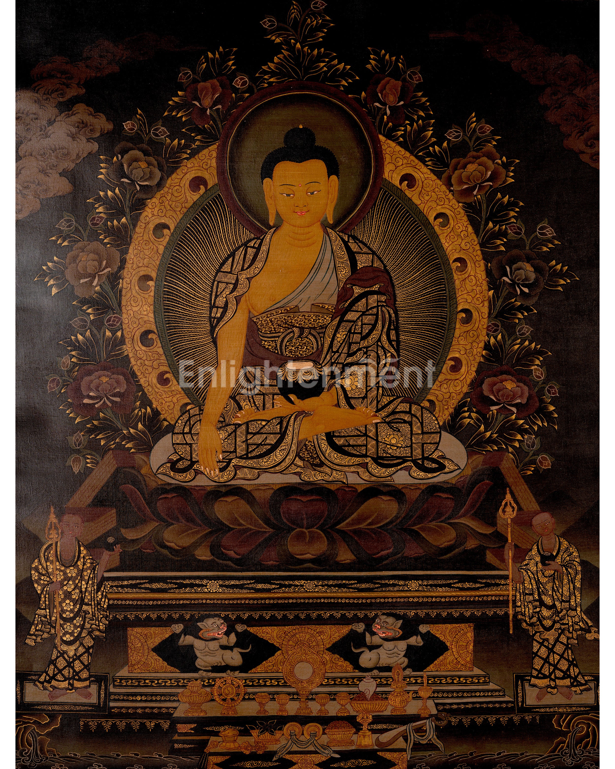 Shakyamuni Buddha Thangka 